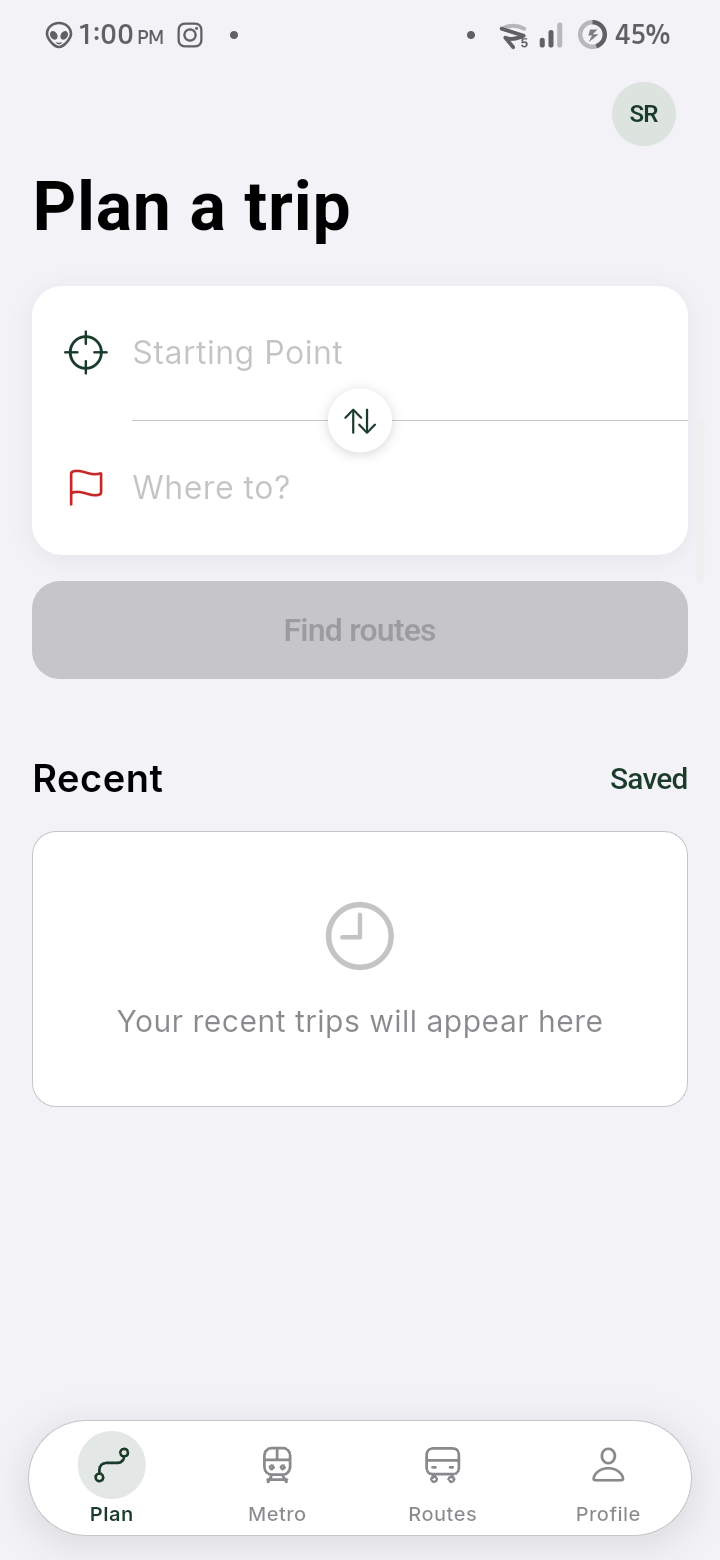 Sekka app screenshot